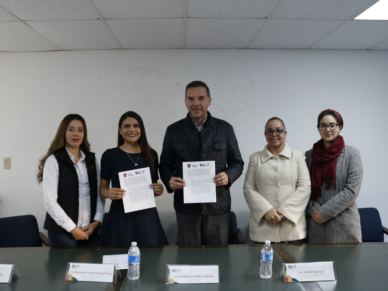 Firma DIF Municipal convenio de colaboración con Universidad Nueva Baja