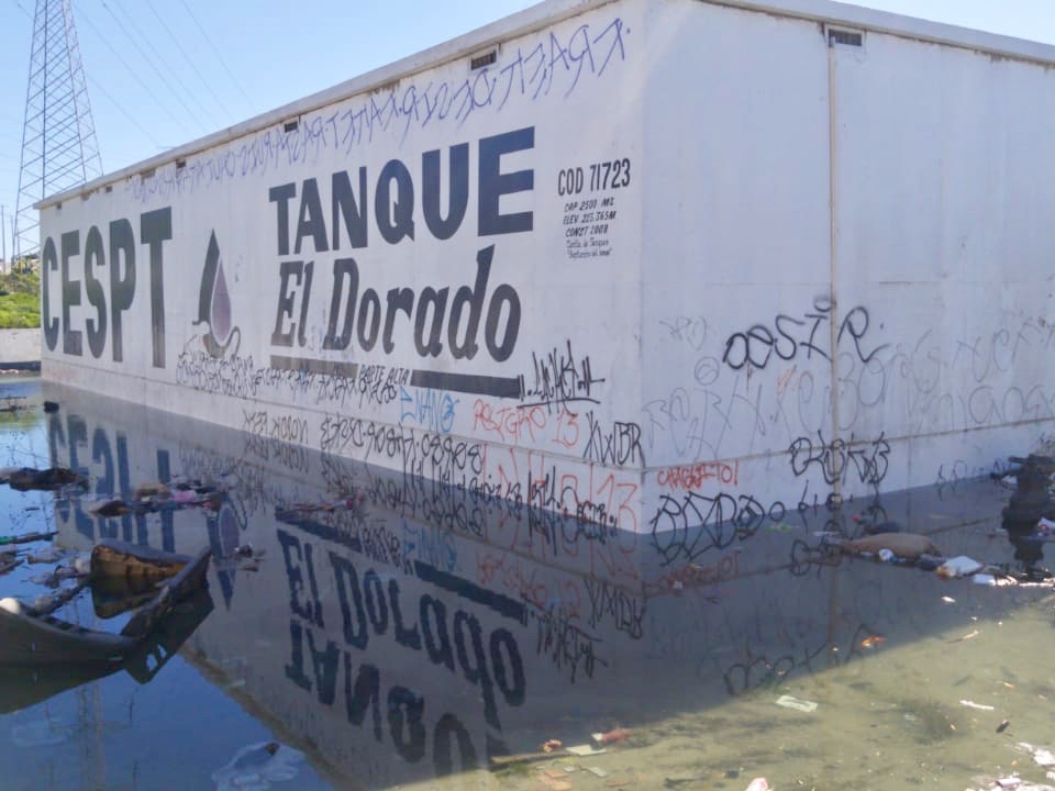 Vandalismo provoca inundación en Villas del Dorado