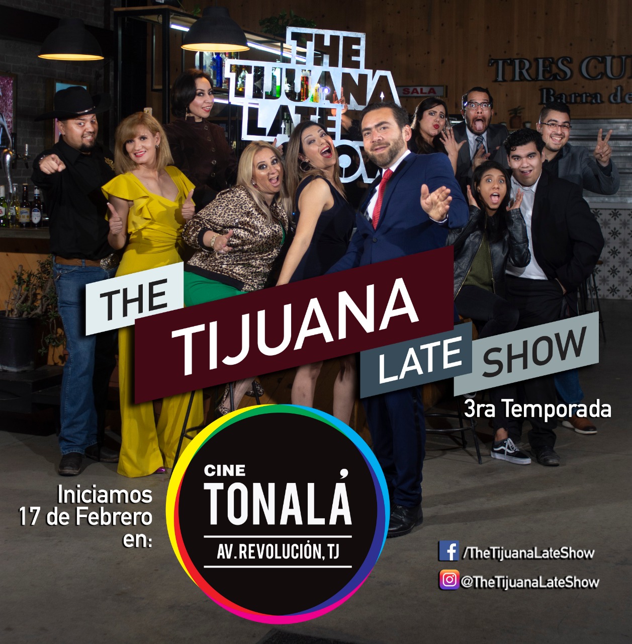Presentan Tercer Temporada de “The Tijuana Late Show”