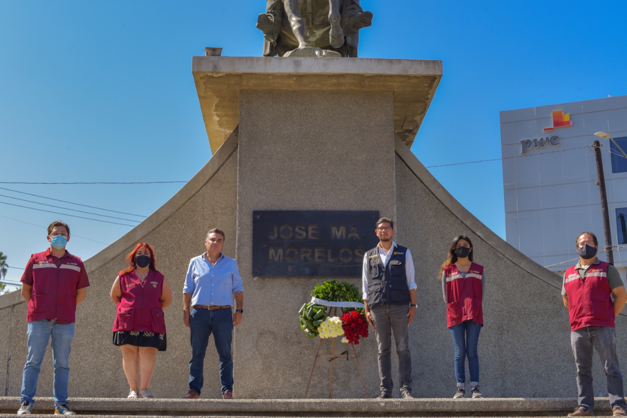 Rinden Homenaje a Servidores de la Nación de BC Caídos Ante el Covid-19