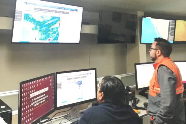Alerta Protección Civil ante posibles lluvias y vientos de Santa Ana