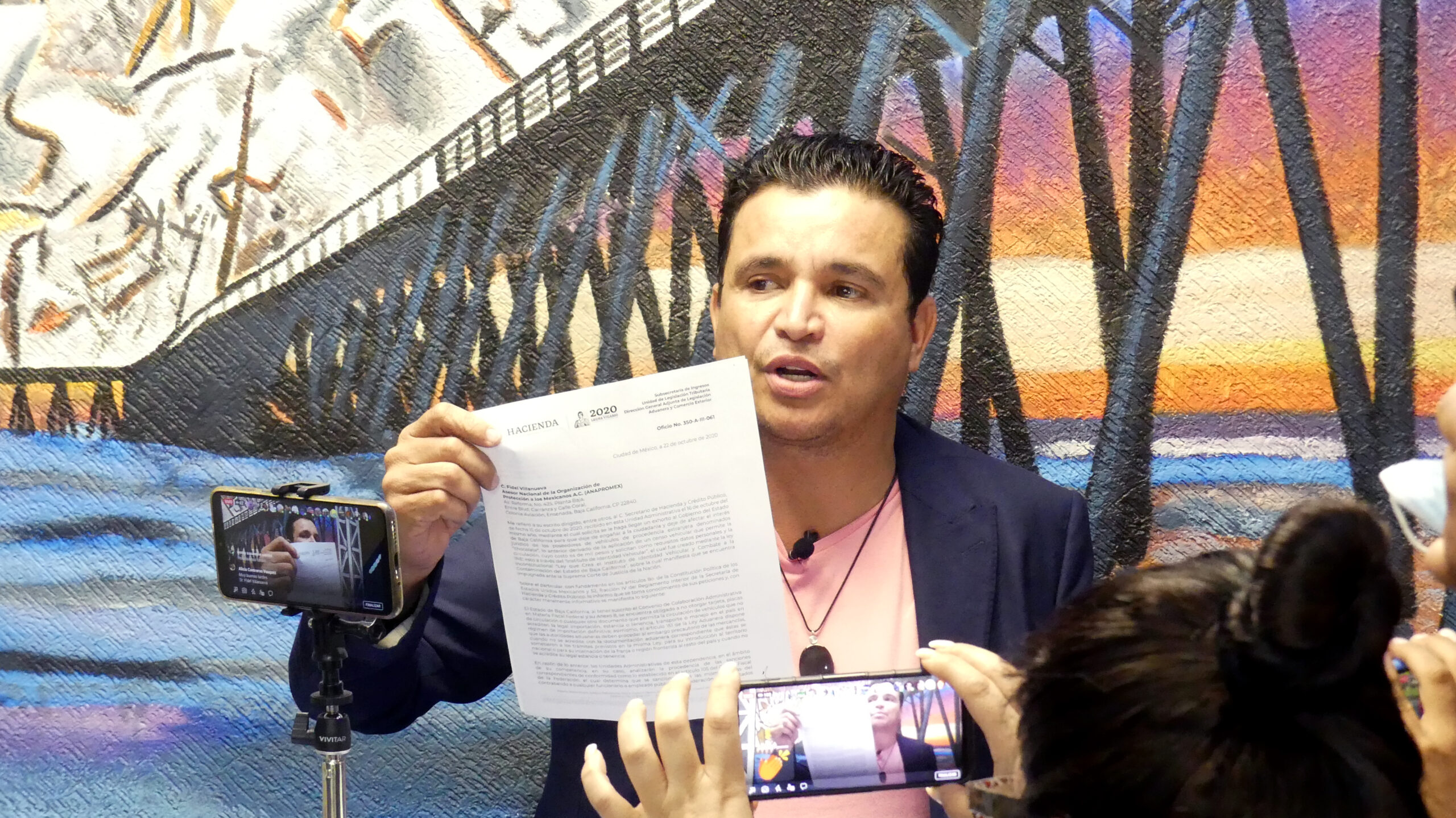 Confirma la SHCP que es ilegal el padrón de Bonilla de automóviles irregulares: Fidel Villanueva Ramírez