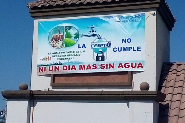 “Ni un día más sin agua” exigen vecinos en Santa Fe