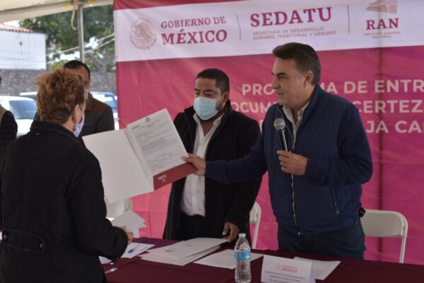 Gobierno de México cierra las puertas a la corrupción en la entrega de Documentos Agrarios