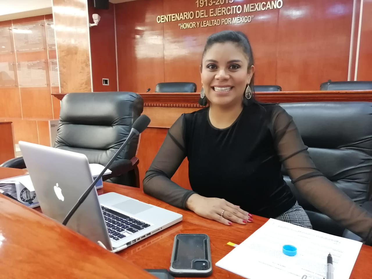 Montserrat Caballero presidirá por un periodo más la Junta de Coordinación Política de la XXIII Legislatura Local