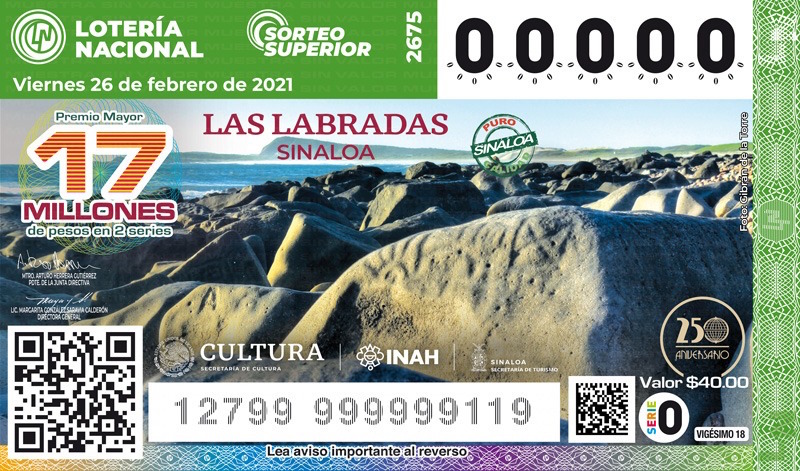 Develan billete de Las Labradas, Sinaloa, santuario rupestre del continente americano