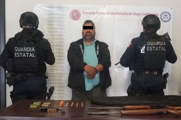 Detienen  al “Aguacate” líder de grupo criminal en Tecate