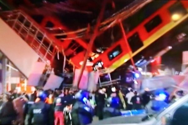 Se desploma metro en la Alcaldía de Tláhuac; hay 30 personas fallecidas