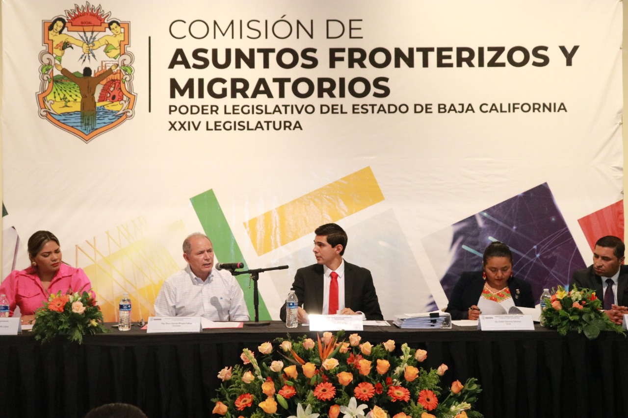 Propone Diputado Roman Cota mesa de trabajo para resolver problemática en “El Chaparral” y de Caravanas Migrantes