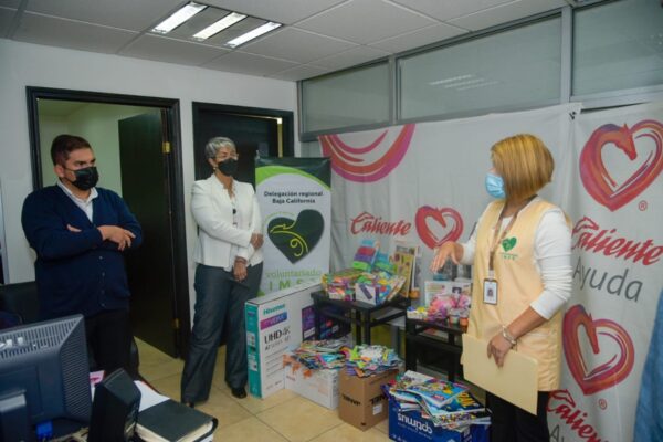 Realiza Corporativo Caliente donativo al Hospital General Regional 1 del IMSS