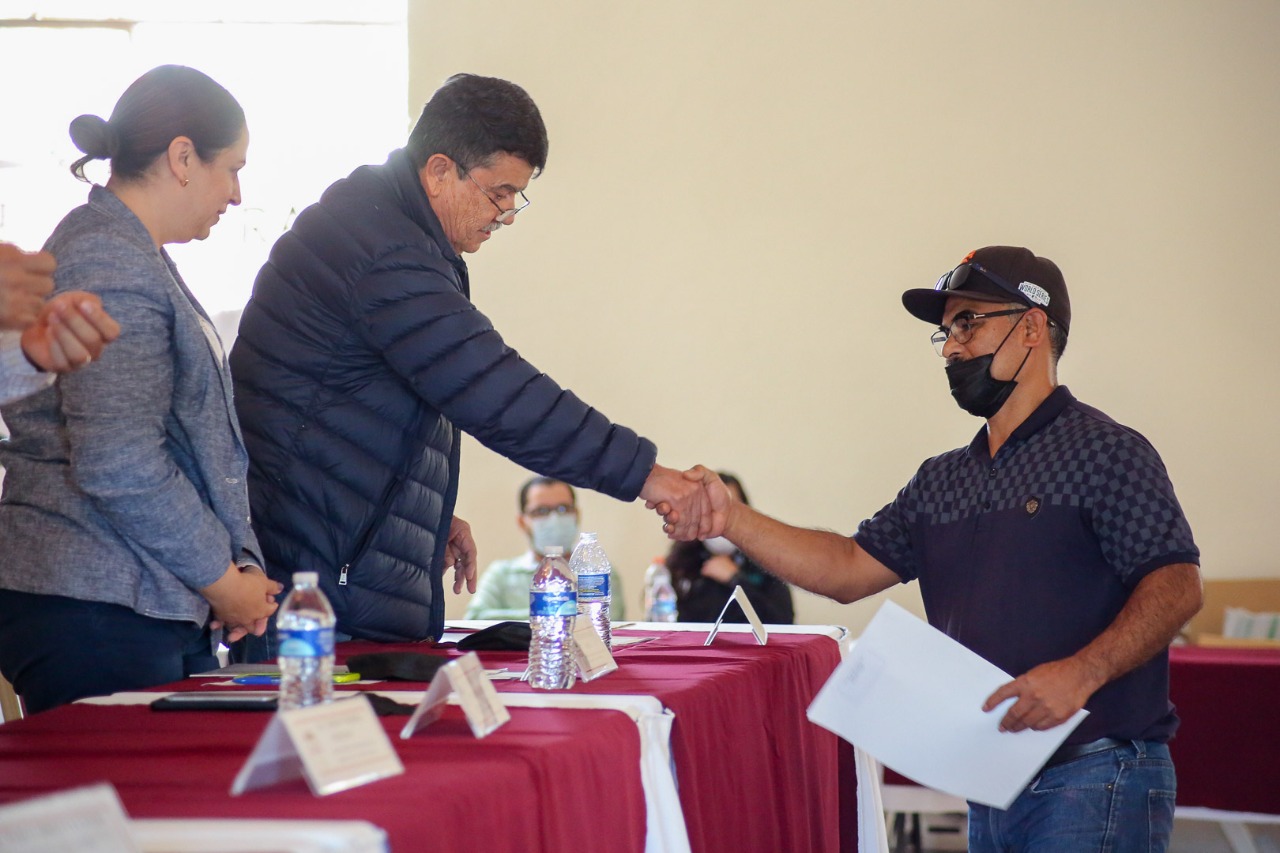 300 familias se beneficiaron en el Ejido Matamoros al recibir sus títulos de propiedad