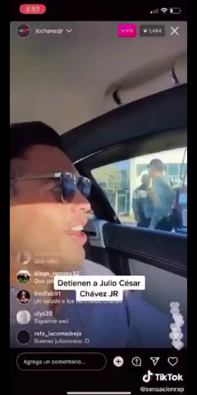 Circula video de presunta detención de JC Chávez Jr en Culiacán