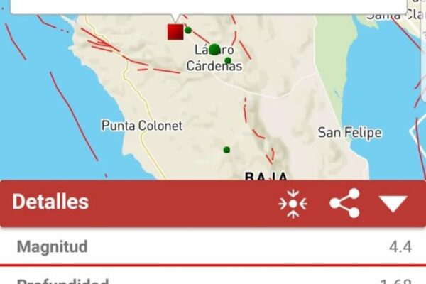 Nuevo sismo en Ensenada fue de 4.4 grados y no se reportan daños