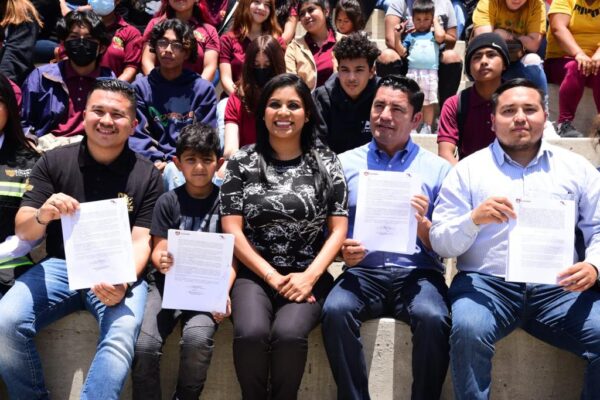 Ayuntamiento de Tijuana lleva “Sembrando Vida” y “Si bebes no manejes” a CECYTE Campus Altiplano