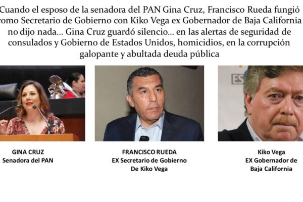 Delegado federal único le “refresca la memoria” a Senadora del PAN, Gina Cruz