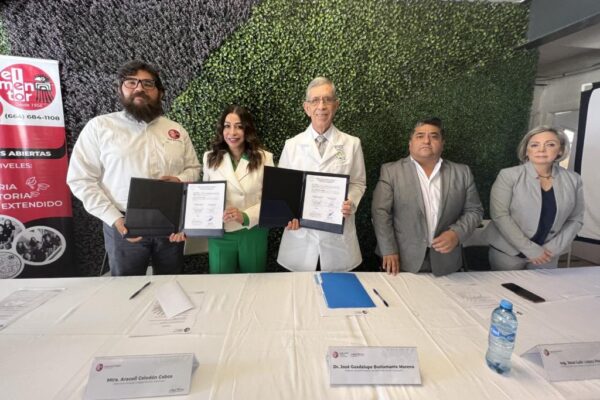 Firma el Hospital de Salud Mental de Tijuana convenio para aplicación de pruebas psicométricas a estudiantes del Mentor Mexicano