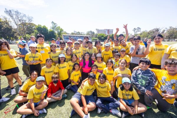Alcaldesa Montserrat Caballero visitó  Campamento Deportivo de Verano 2023