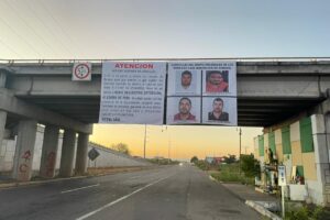 Aparecen mensajes contra rateros, secuestradores y extorsionadores en Sinaloa